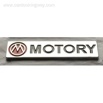 Plastic Chrome Emblem & Company Logo Badge